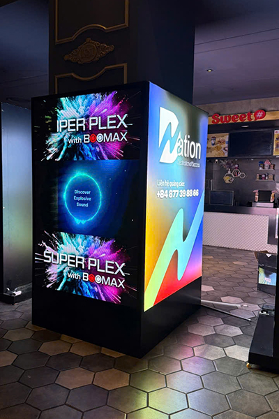 màn hình led trung tâm thương mại